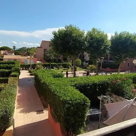 דירה Charmant Studio Plage, Piscine Clim Et Parking